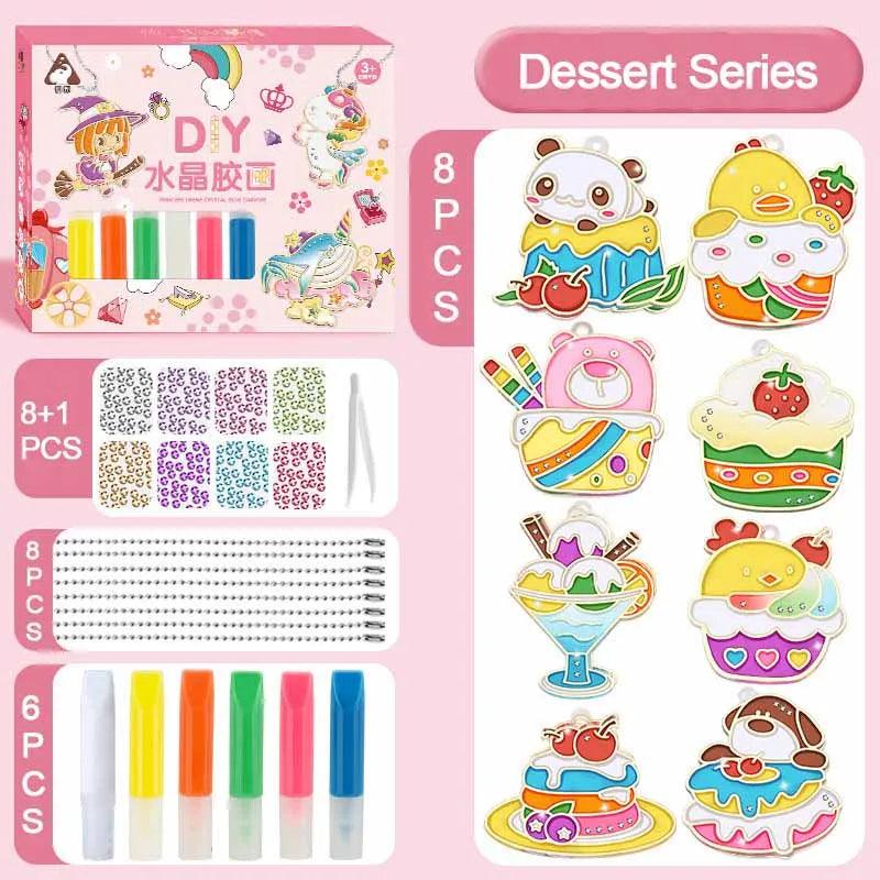  DIY Crystal Gel Painting Kit No Baking Toylandeu™ 