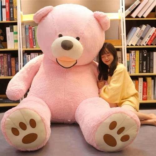 DIY Customizable Giant Teddy Bear Skin - Unfilled Soft Cotton Toy for All Ages - ToylandEU