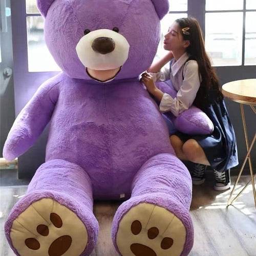 DIY Customizable Giant Teddy Bear Skin - Unfilled Soft Cotton Toy for All Ages - ToylandEU