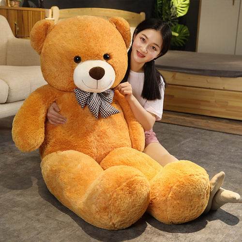 DIY Customizable Giant Teddy Bear Skin - Unfilled Soft Cotton Toy for All Ages - ToylandEU