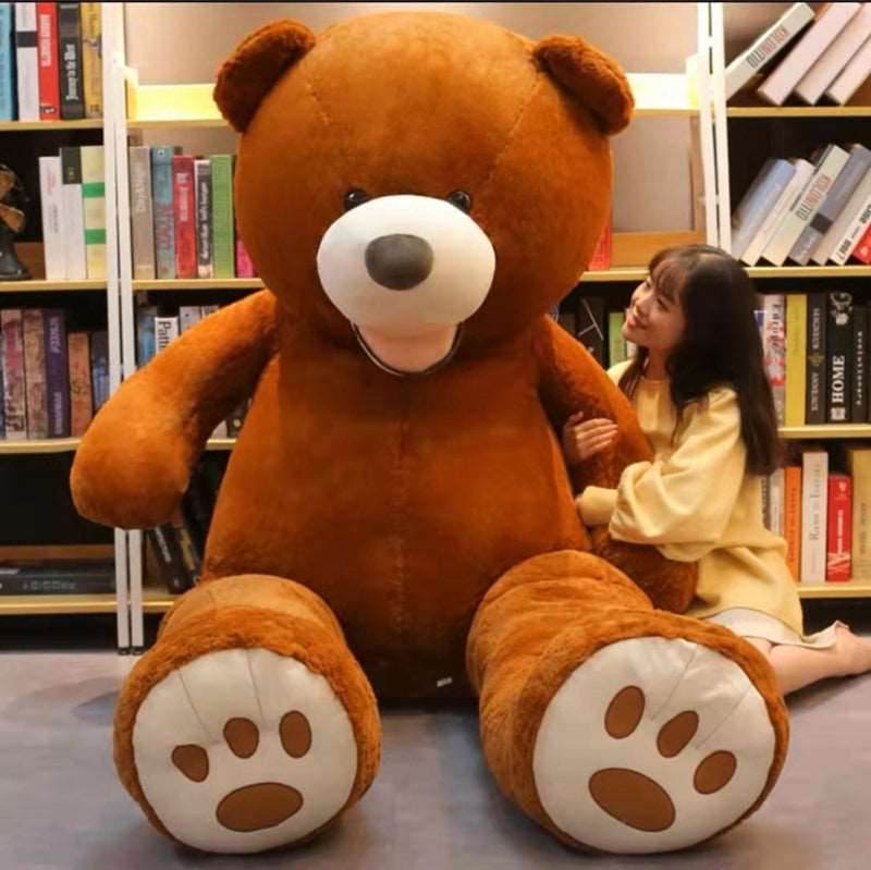 DIY Customizable Giant Teddy Bear Skin - Unfilled Soft Cotton Toy for All Ages - ToylandEU