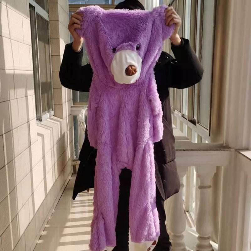 DIY Customizable Giant Teddy Bear Skin - Unfilled Soft Cotton Toy for All Ages - ToylandEU
