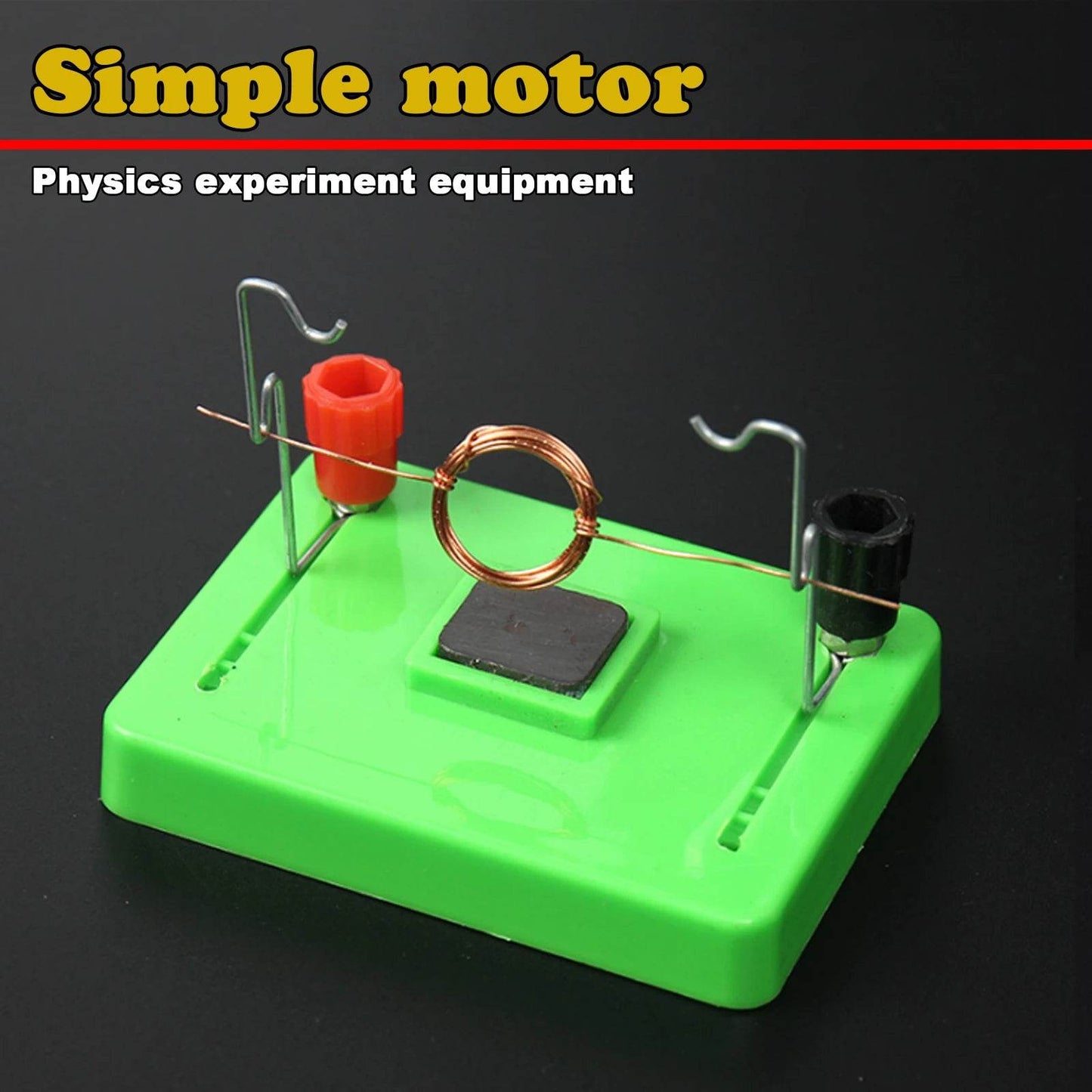 DIY DC Electrical Motor Model Electromagnetic Swing Physics Experiment Aids Children Educational Students Toy School Science - ToylandEU