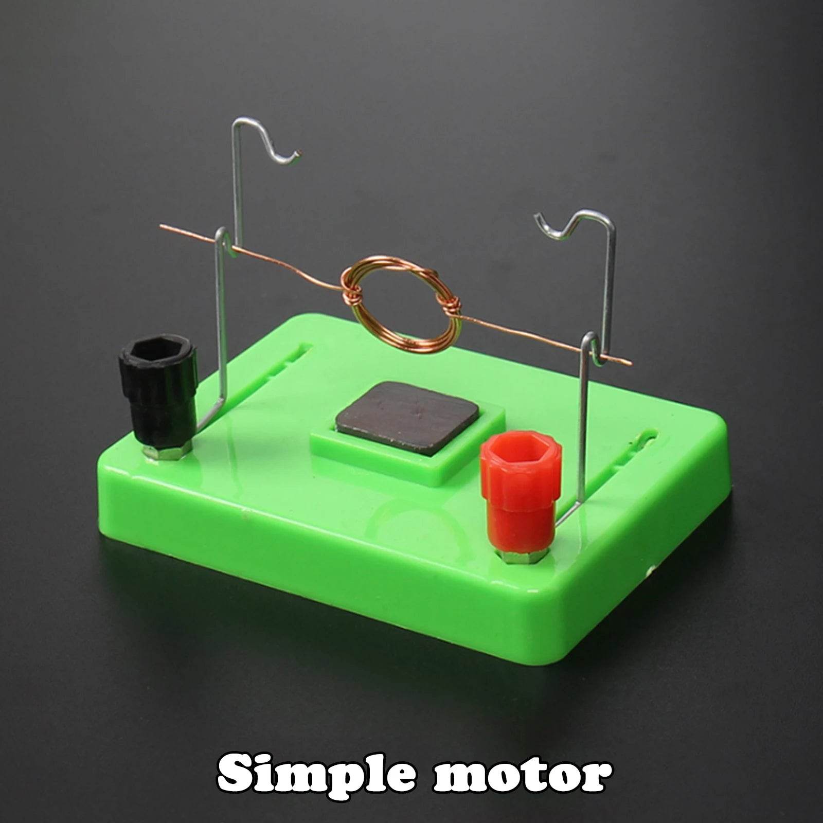 DIY DC Electrical Motor Model Electromagnetic Swing Physics Experiment Aids Children Educational Students Toy School Science - ToylandEU