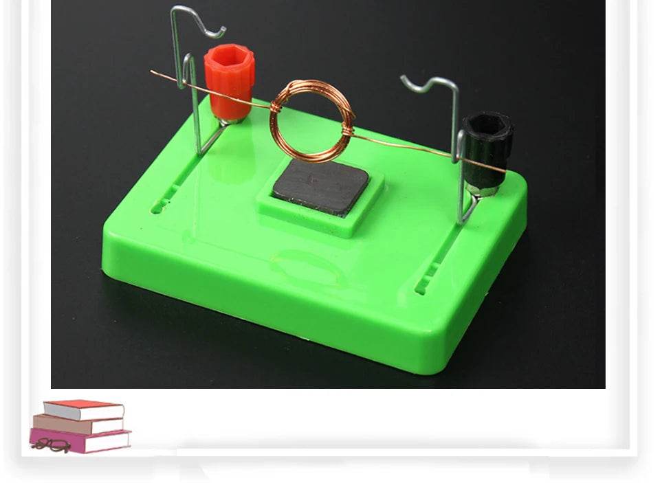 DIY DC Electrical Motor Model Electromagnetic Swing Physics Experiment Aids Children Educational Students Toy School Science - ToylandEU