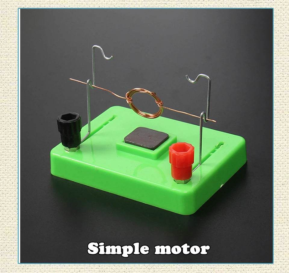 DIY DC Electrical Motor Model Electromagnetic Swing Physics Experiment Aids Children Educational Students Toy School Science - ToylandEU
