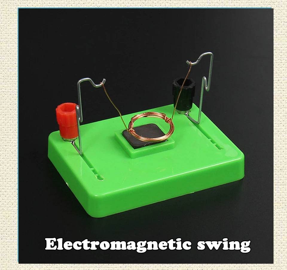 DIY DC Electrical Motor Model Electromagnetic Swing Physics Experiment Aids Children Educational Students Toy School Science - ToylandEU