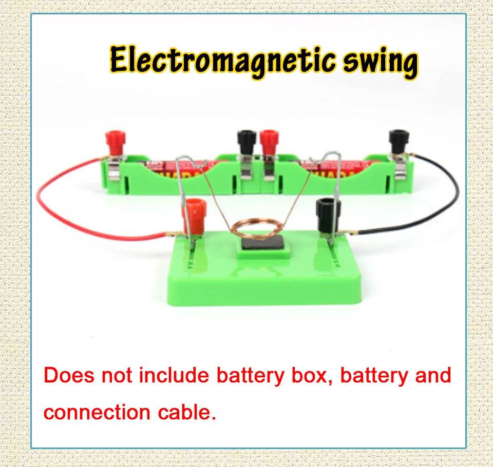 DIY DC Electrical Motor Model Electromagnetic Swing Physics Experiment Aids Children Educational Students Toy School Science - ToylandEU