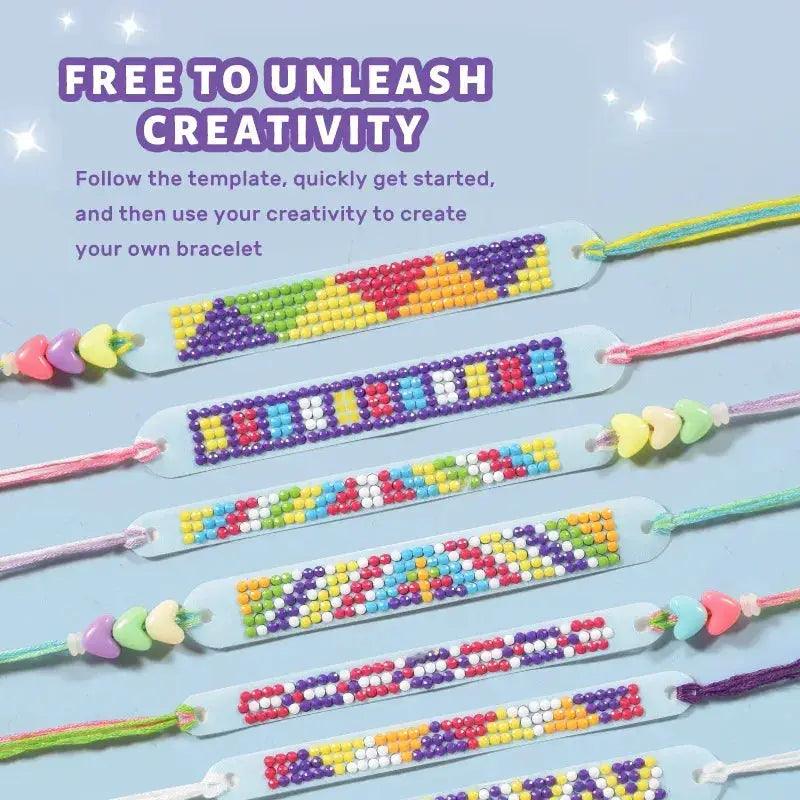  DIY Diamond Woven Bracelet Kit For Girls CE Certified -  ToylandEU™