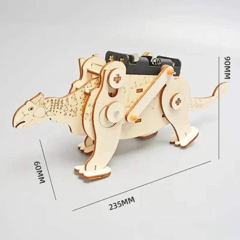 DIY Dinosaur Models Kit Educational Wooden Puzzle Toys - ToylandEU