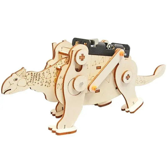  DIY Dinosaur Models Kit Two Types Wooden Puzzles -  ToylandEU™