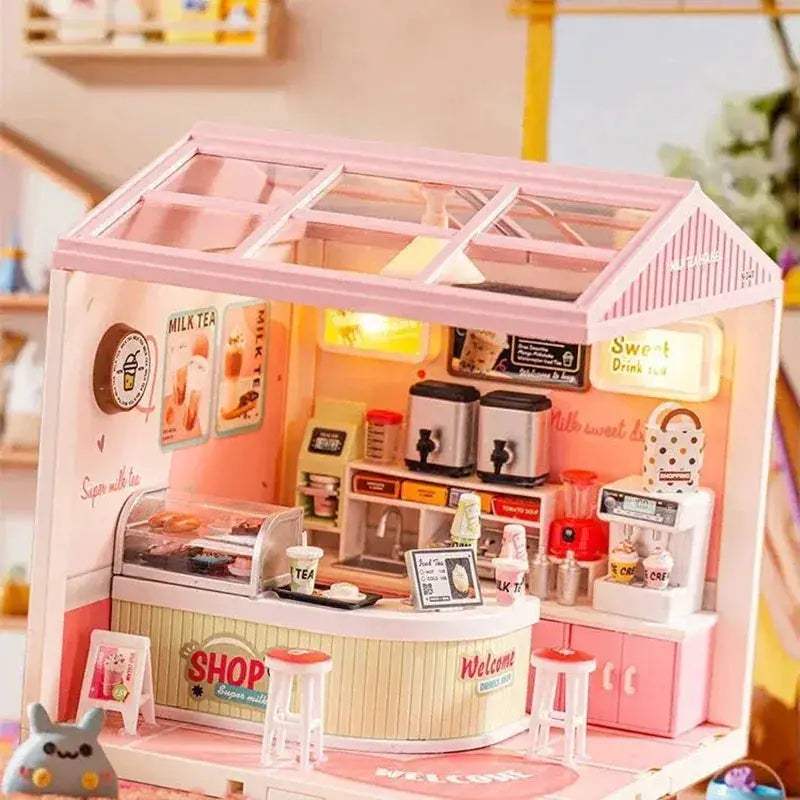 DIY Dollhouse Building Kit With Lighting To Spark Creativity - ToylandEU