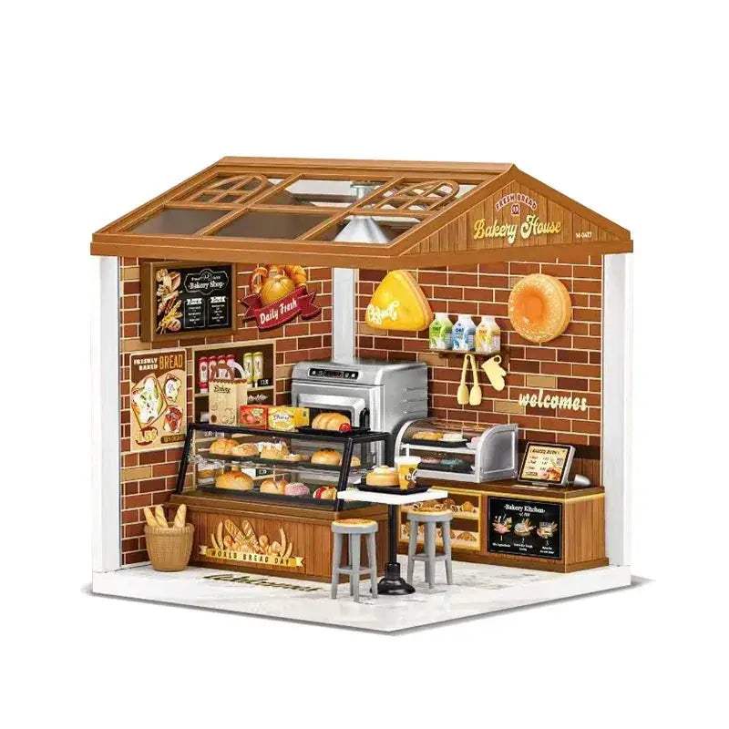 DIY Dollhouse Building Kit With Lighting To Spark Creativity - ToylandEU