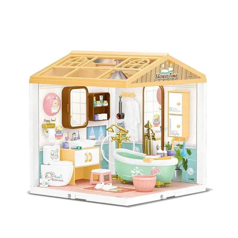 DIY Dollhouse Building Kit With Lighting To Spark Creativity - ToylandEU