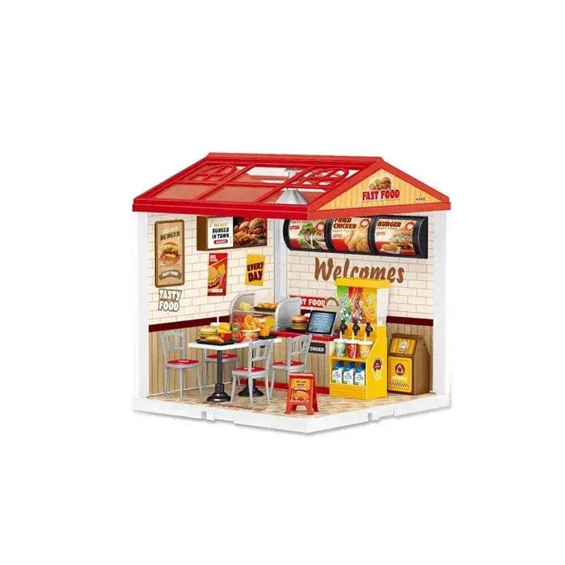 DIY Dollhouse Building Kit With Lighting To Spark Creativity - ToylandEU
