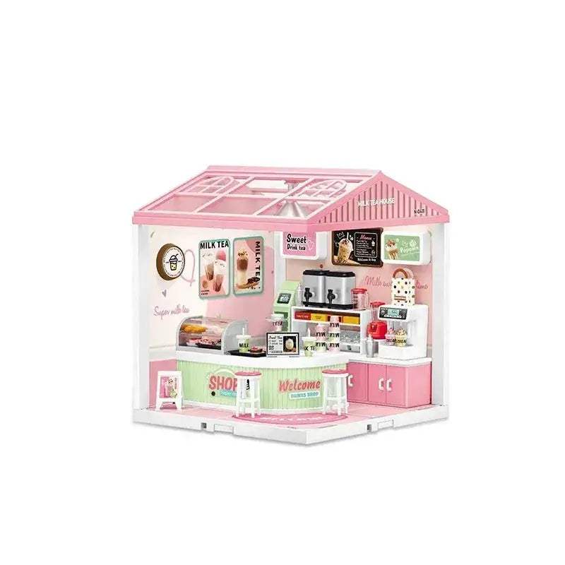 DIY Dollhouse Building Kit With Lighting To Spark Creativity - ToylandEU