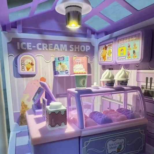  DIY Dollhouse Kit With LED Lights For Creative Kids -  ToylandEU™