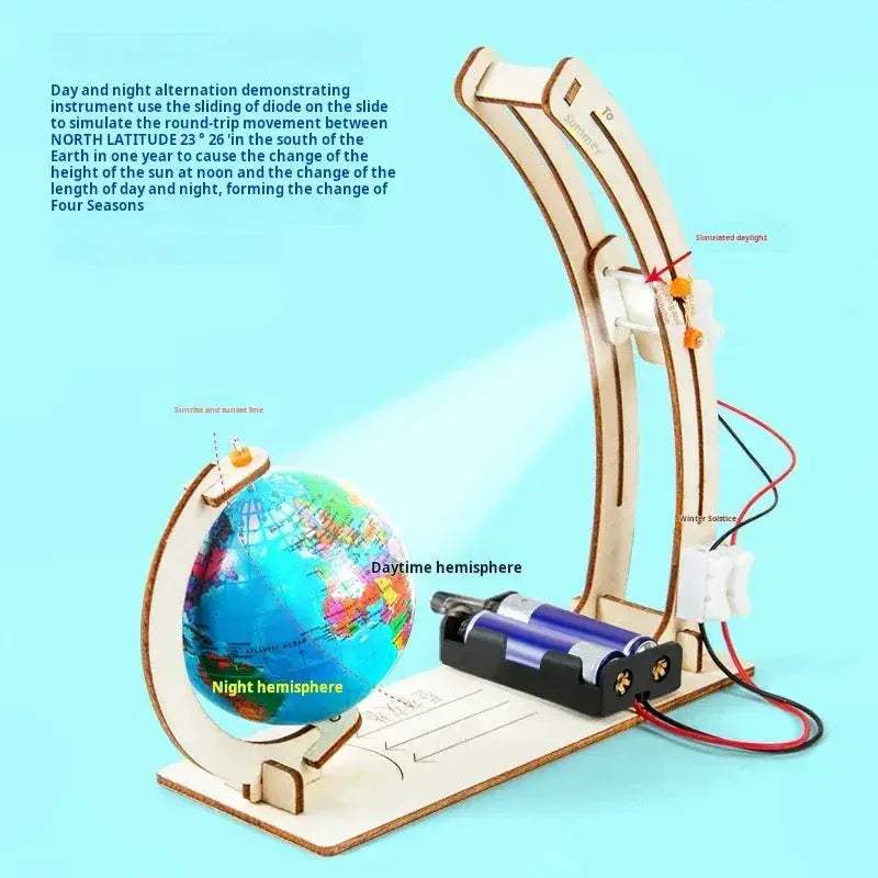 DIY Earth Day Night Cycle Globe Kit For Education Kids - ToylandEU