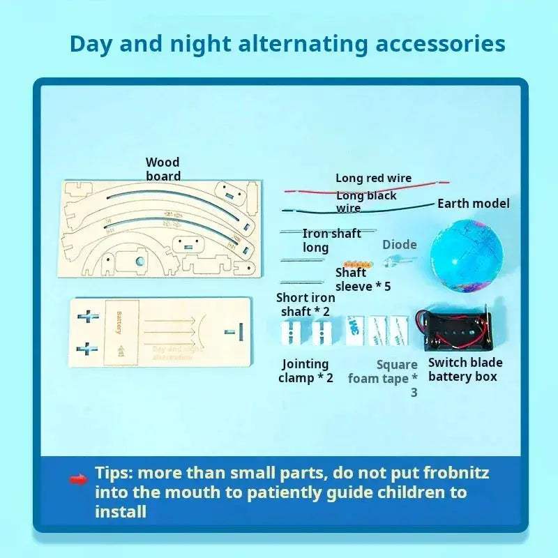 DIY Earth Day Night Cycle Globe Kit For Education Kids - ToylandEU