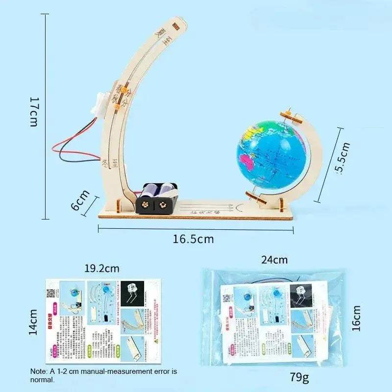 DIY Earth Day Night Cycle Globe Kit For Education Kids - ToylandEU