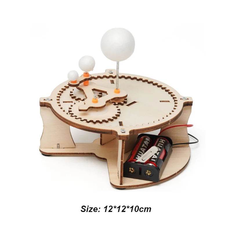 DIY Earth Moon Sun Rotation Model STEM Kit Educational Puzzle - ToylandEU