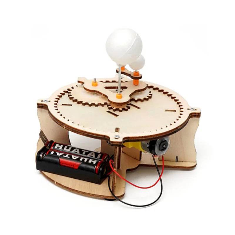 DIY Earth Moon Sun Rotation Model STEM Kit Educational Puzzle - ToylandEU