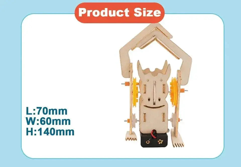 DIY Electric Robot Rope Climbing Kids Science Discovery Toy STEM Education Physics Experiment Kit School Project Art Craft Toy - ToylandEU