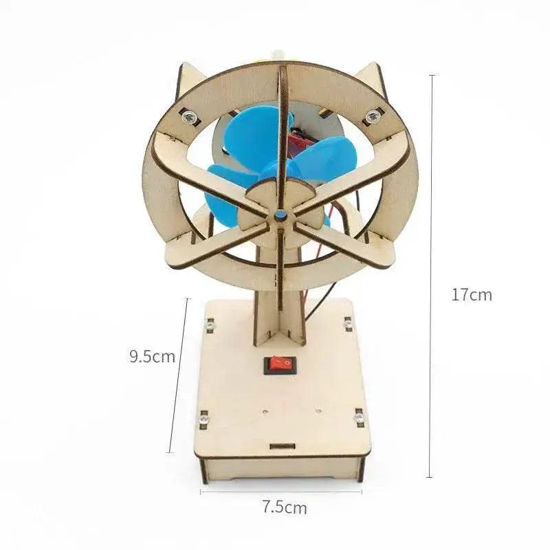  DIY Electric Shaking Head Fan STEM Toy Kit for Kids -  ToylandEU™