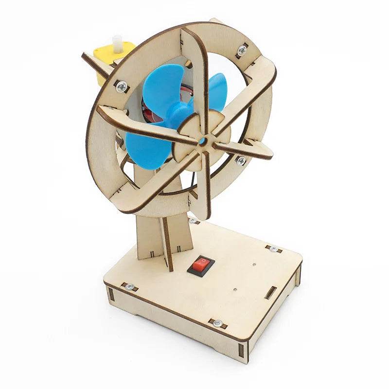 DIY Electric Shaking Head Fan STEM Toy Kit for Kids - ToylandEU
