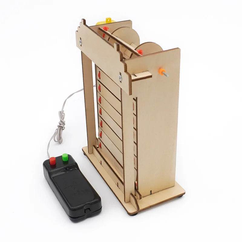 DIY Electric Shutter Roll Gate Model STEM Kit Experiment Tool Science Toy School Educational Fun Physics Project - ToylandEU