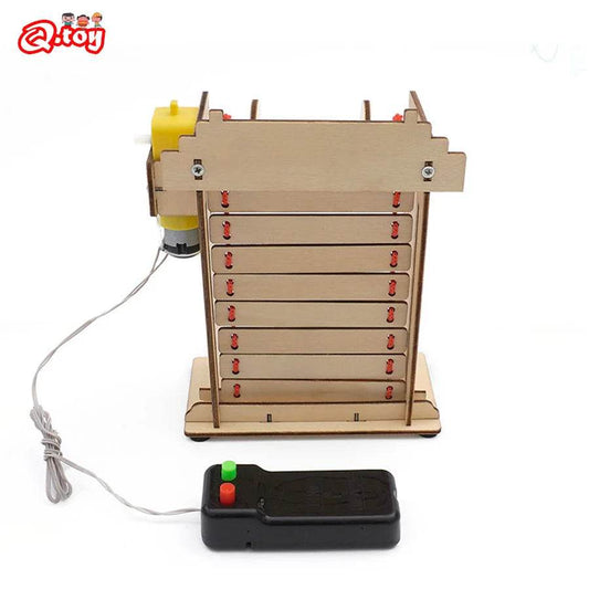 DIY Electric Shutter Roll Gate STEM Model Toy for Kids - ToylandEU