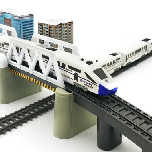  DIY Electric Train Set For Kids With Realistic Tracks -  ToylandEU™