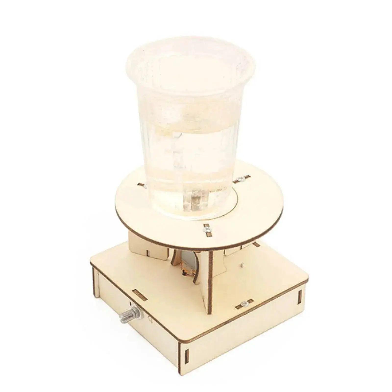  DIY Electric Water Tornado Swirl Maker Wooden Puzzle Science Experiment Gift for Children -  ToylandEU™