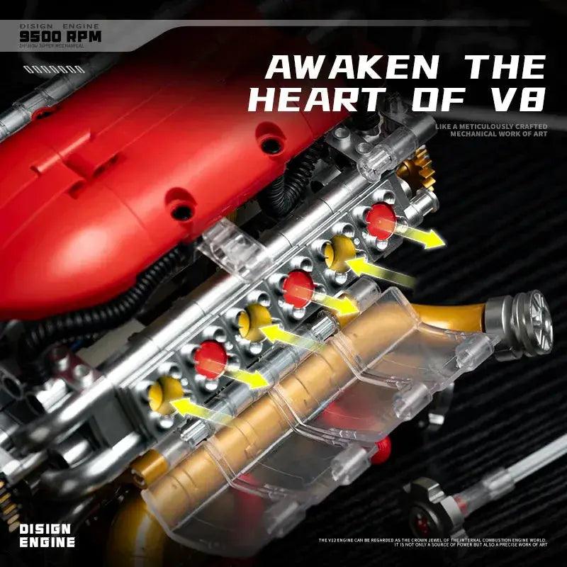  DIY Engine Model Kit Real Gear Drive For STEM -  ToylandEU™