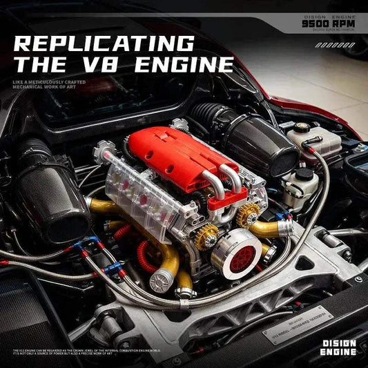  DIY Engine Model Kit Real Gear Drive For STEM -  ToylandEU™