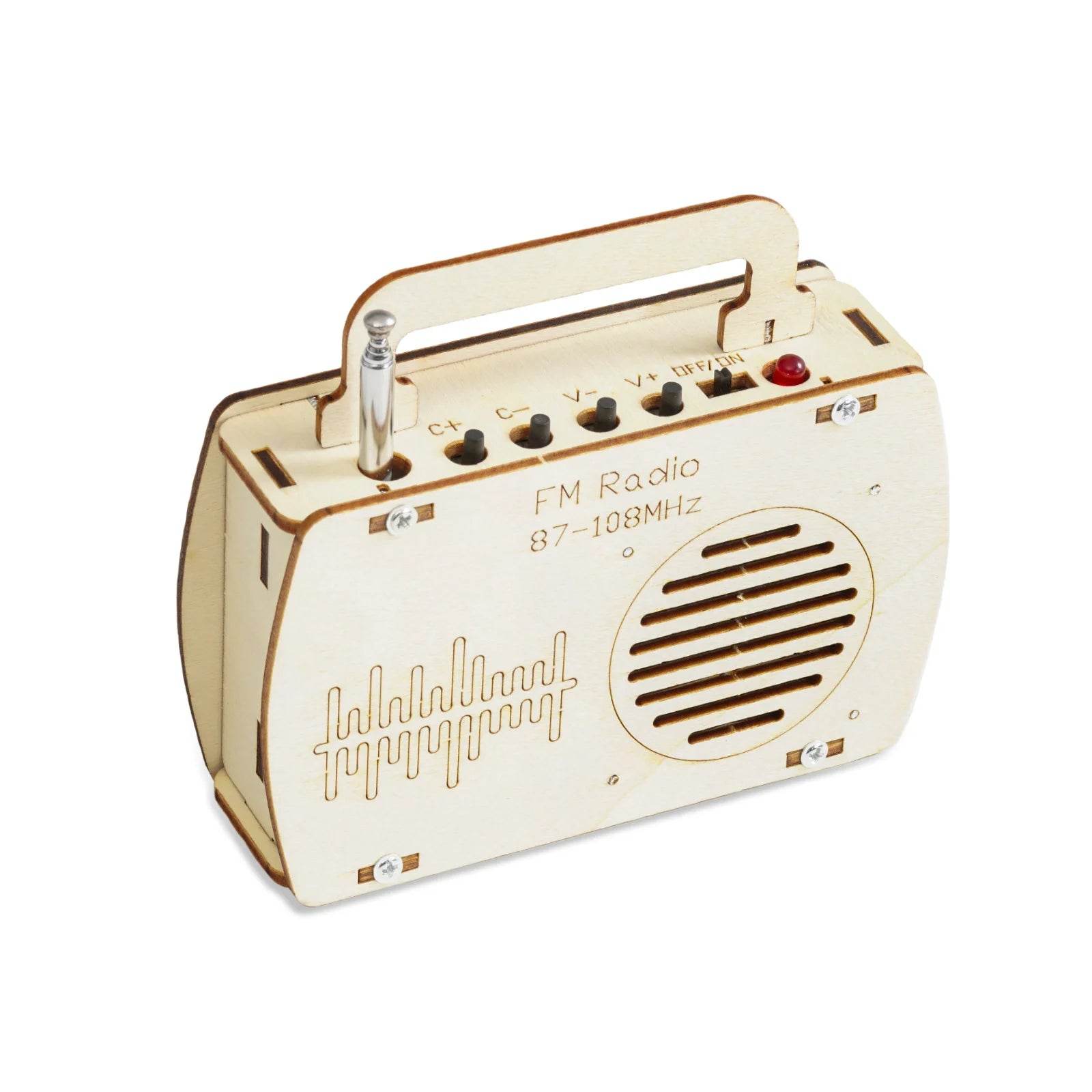 DIY FM Radio Model STEM Kit Experiment Tool Science Toy - ToylandEU