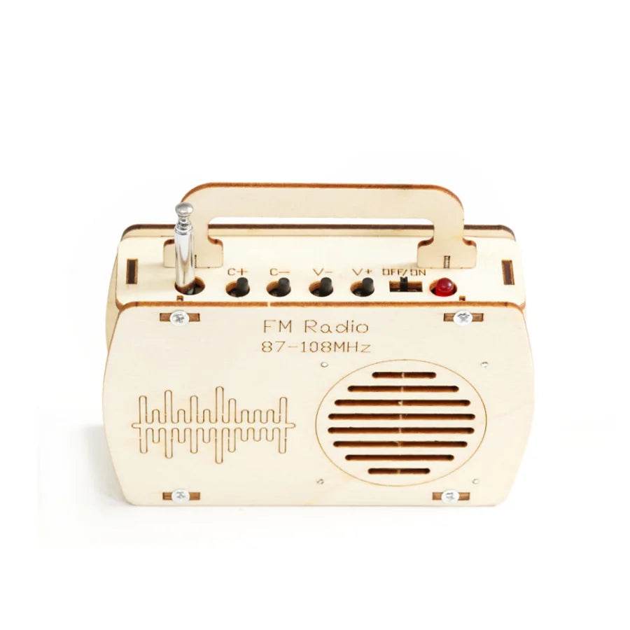 DIY FM Radio Model STEM Kit Experiment Tool Science Toy - ToylandEU