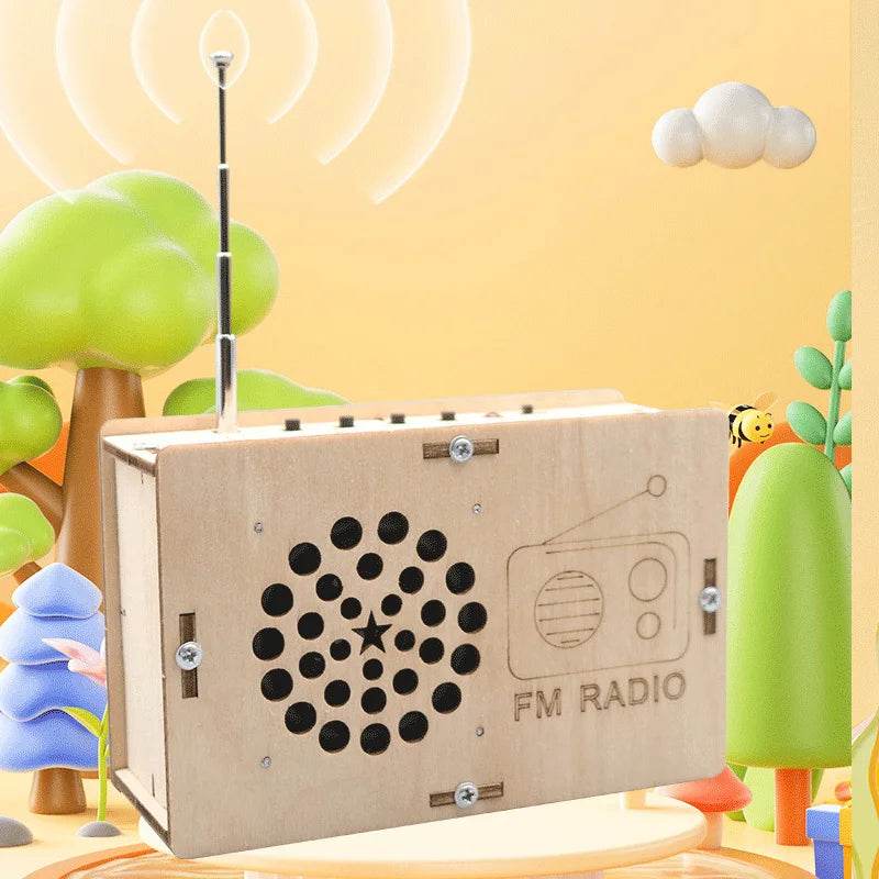 DIY FM Radio Model Student Science Education Experimental Equipment Steam Toys - ToylandEU