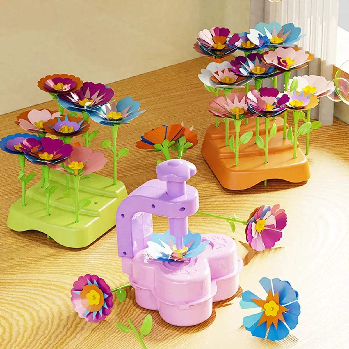DIY Fabric Flower Bouquet Kit For Girls Creative Craft Toy - ToylandEU