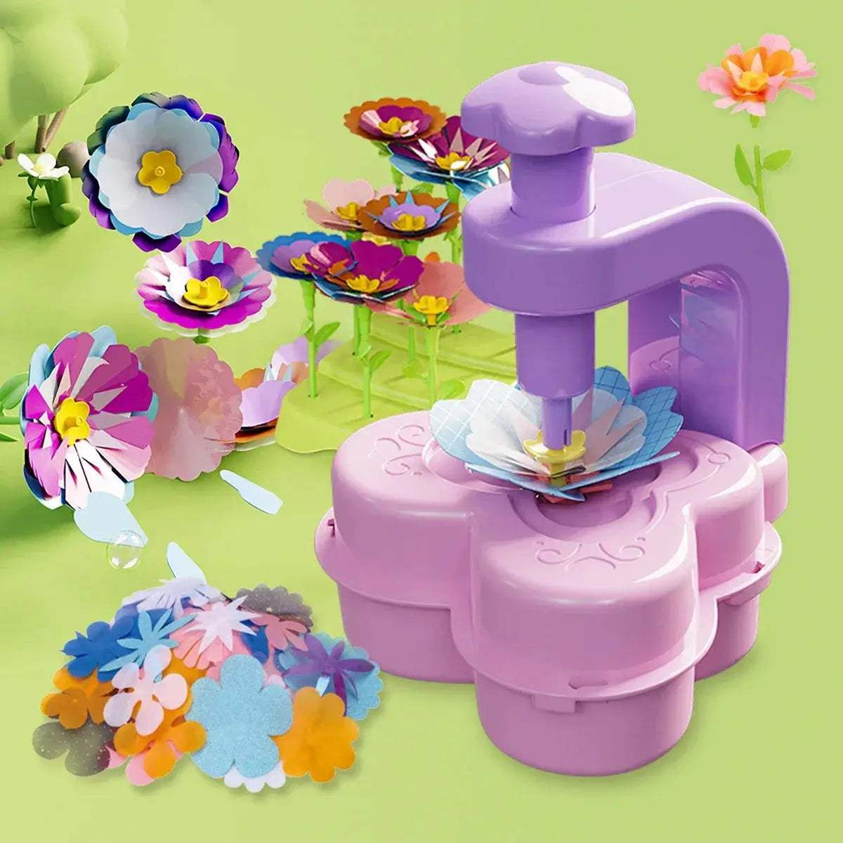 DIY Fabric Flower Bouquet Kit For Girls Creative Craft Toy - ToylandEU