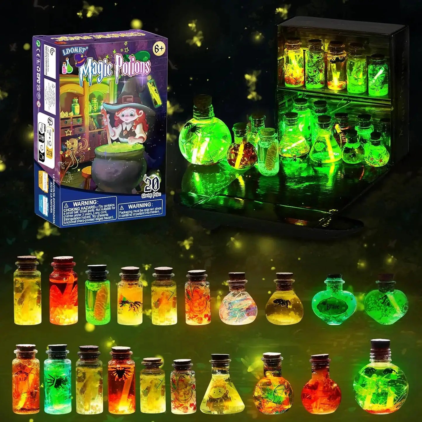 DIY Fairy Potions Kit Color Changing Science Experiments For Kids - ToylandEU