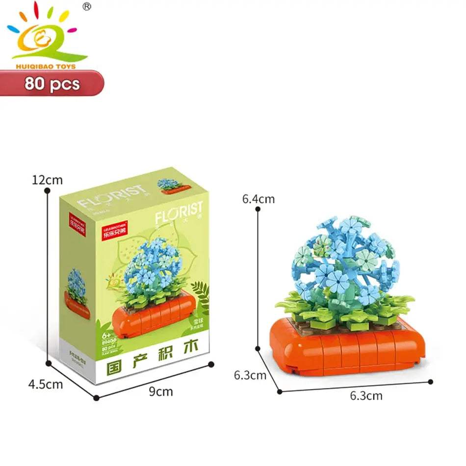  DIY Flower Succulent Building Blocks Eternal Bouquet -  ToylandEU™