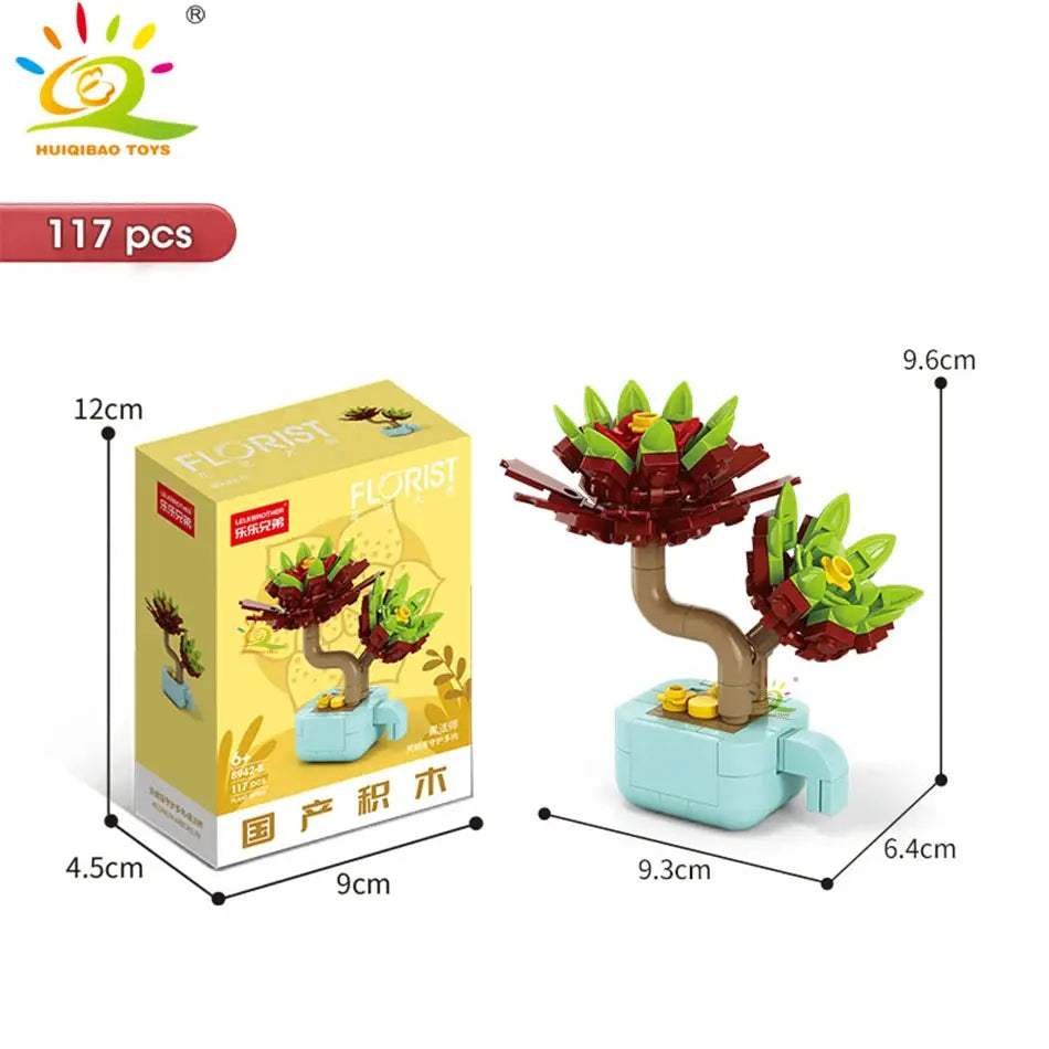  DIY Flower Succulent Building Blocks Eternal Bouquet -  ToylandEU™