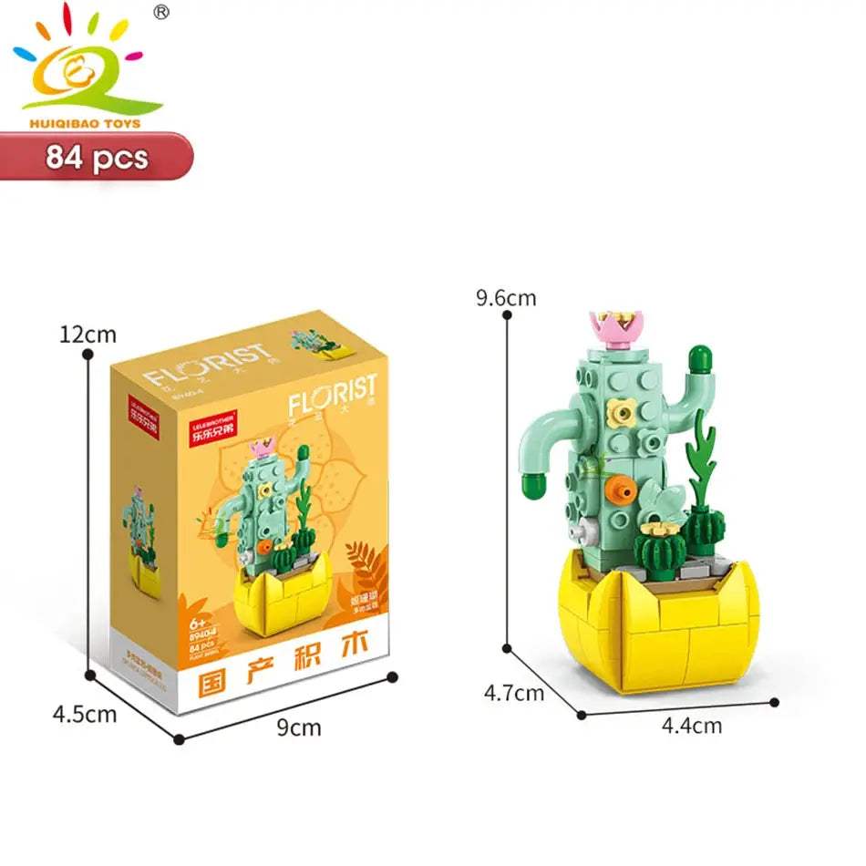  DIY Flower Succulent Building Blocks Eternal Bouquet -  ToylandEU™