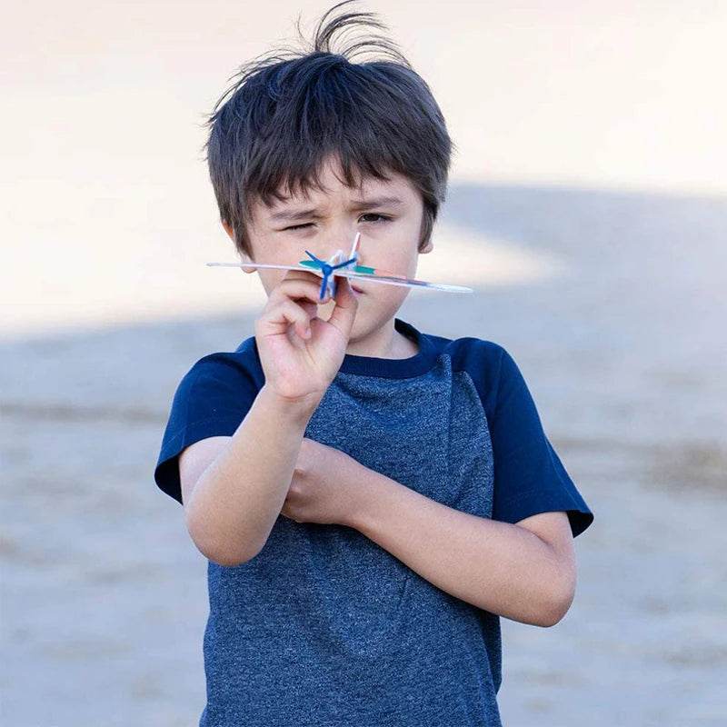 12 пакета Направи си сам летящи планери - забавни играчки за самолети от пяна за деца - ToylandEU