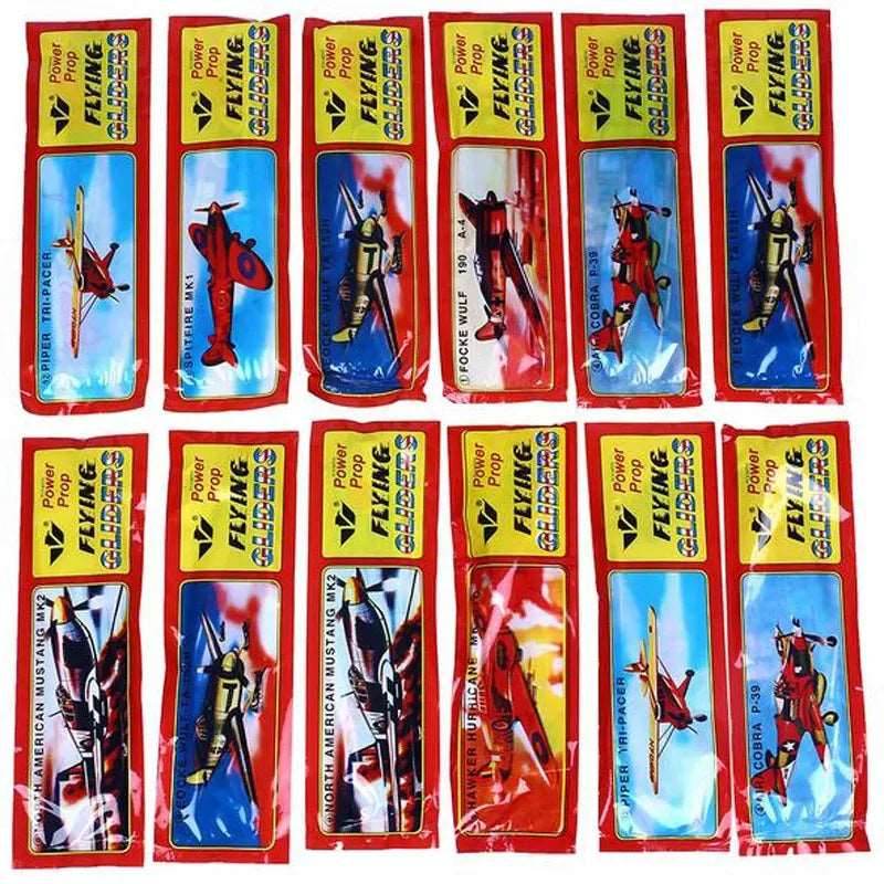 12 пакета Направи си сам летящи планери - забавни играчки за самолети от пяна за деца - ToylandEU