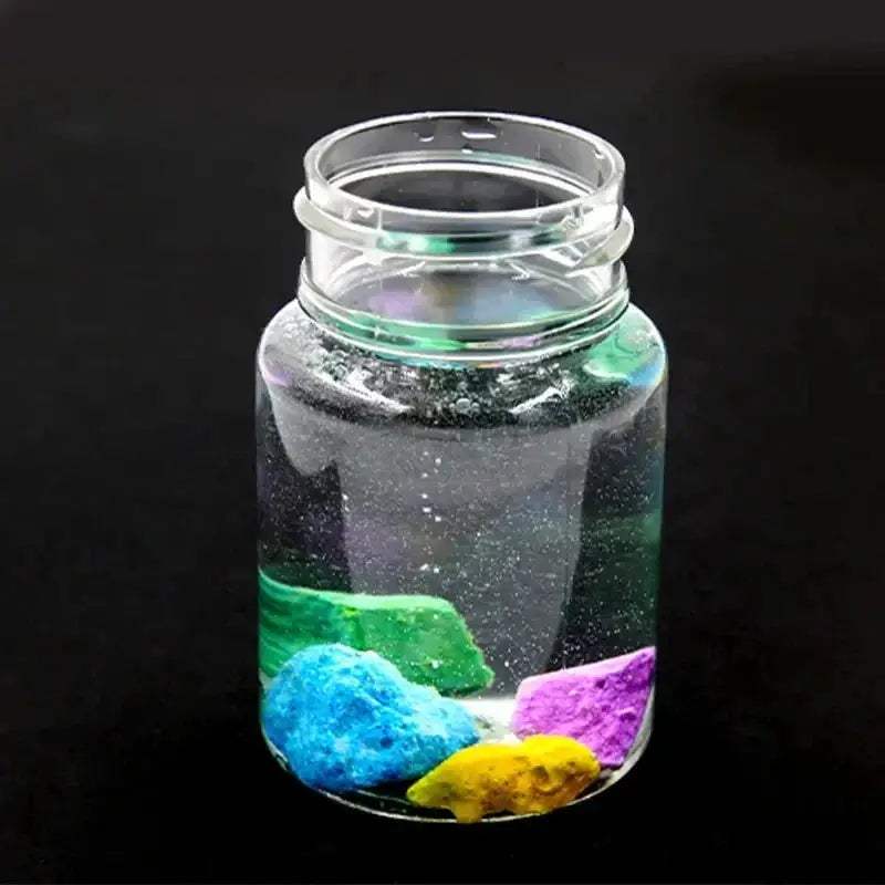 1pc DIY Magic Garden Sodium Silicate Growth Stones Kit, Crystal Garden Science Experiment for Car Decor, Plastic Material 2025 - ToylandEU