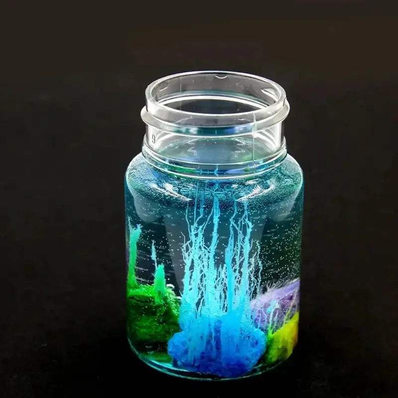 1pc DIY Magic Garden Sodium Silicate Growth Stones Kit, Crystal Garden Science Experiment for Car Decor, Plastic Material 2025 - ToylandEU