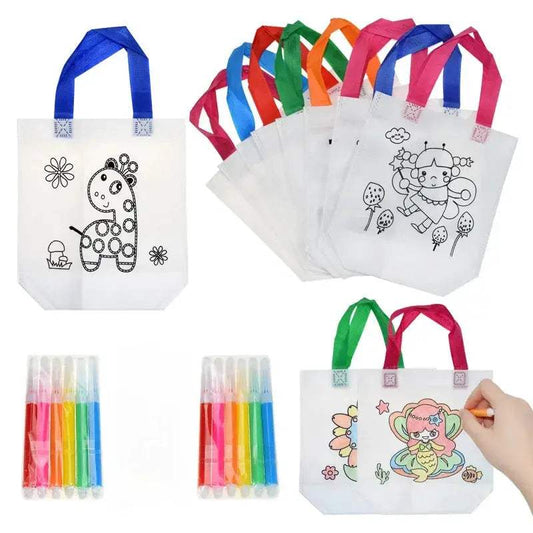  DIY Graffiti Bag With Markers For Kids Art Kit CE -  ToylandEU™