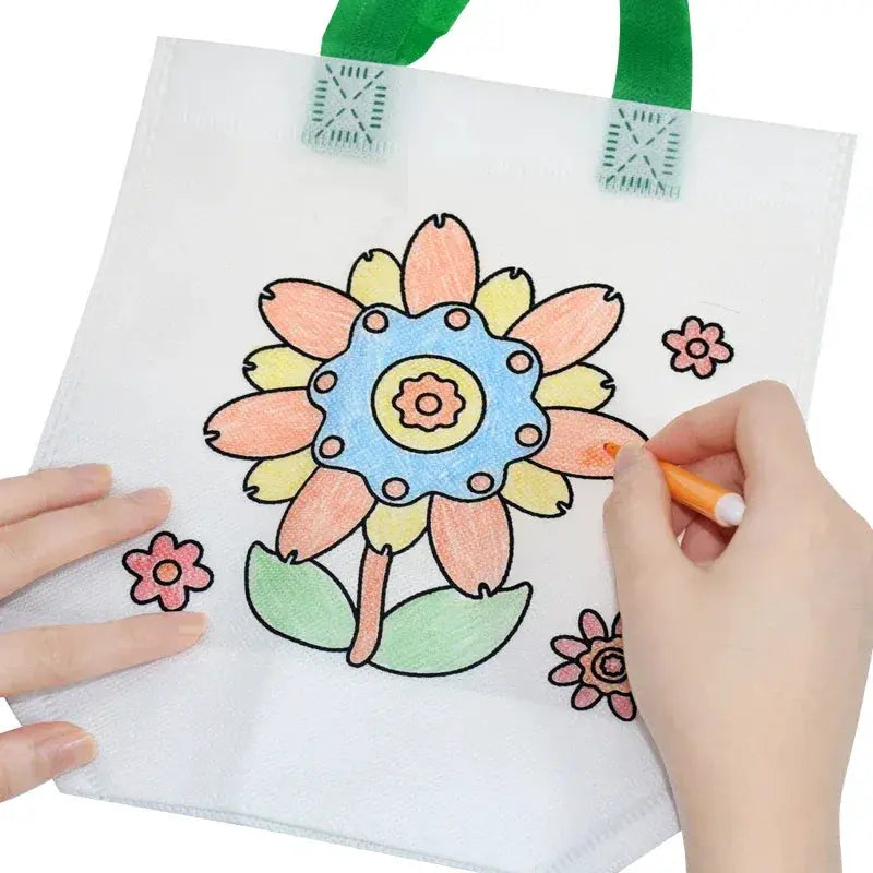 DIY Graffiti Bag With Markers For Kids Creative Art - ToylandEU